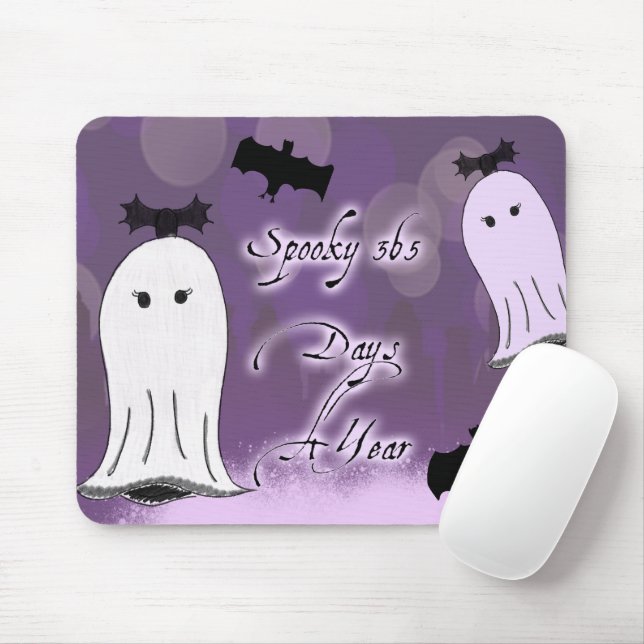 Spooky 365 Days A Year Mousepad (With Mouse)