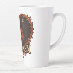 Spooky Aesthetic Halloween Large Latte Mug 17oz – 