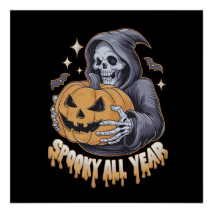 SPOOKY ALL YEAR POSTER