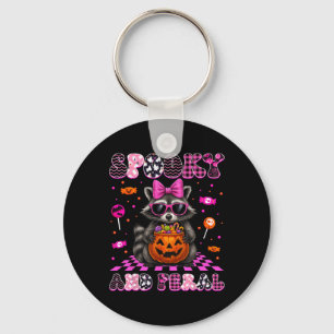 Spooky And Feral Cute Racoon Halloween Costumes W Key Ring