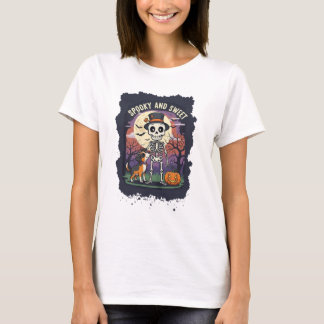 Spooky and Sweet T-Shirt | Cute Halloween Tee