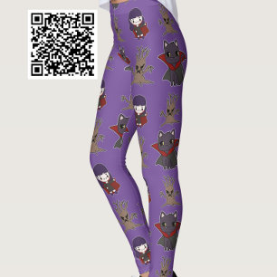 Spooky Anime Halloween  Leggings