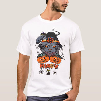 Spooky Atomic Witch Cat Halloween shirt