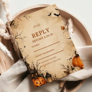 Spooky Autumn Pumpkin Guest Response