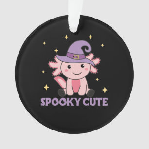 Spooky Axolotl Lovers Cute Animals For Halloween Ornament