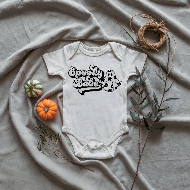 Spooky Babe Baby Bodysuit – Cute Halloween Outfit (Spooky Babe Baby Bodysuit)