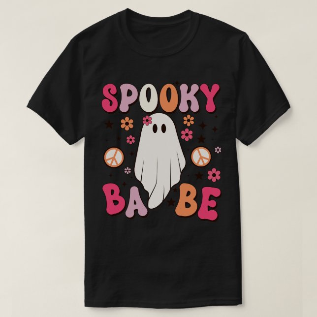 Spooky Babe T-Shirt (Design Front)