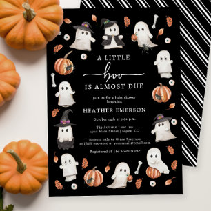Spooky Baby Shower Invitation
