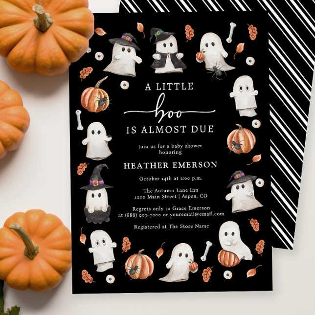 Spooky Baby Shower Invitation (Spooky Baby Shower Invitation
)