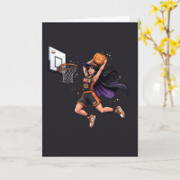 Spooky Basketball Mummy Dunking Pumpkin
