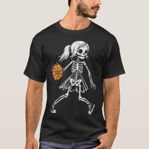 Spooky Basketball Skeletons Spooky Basketball Hall T-Shirt