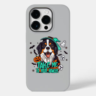 Spooky Bernese Halloween : Take Me to Your Howler Case-Mate iPhone 14 Pro Case