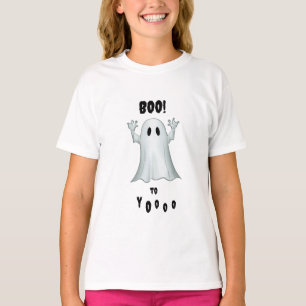 Spooky birthday party ghost halloween  T-Shirt