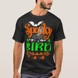 Spooky Boo Halloween Animal Bird Giftidea T-Shirt