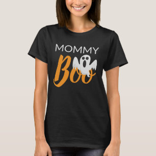 Spooky Boo pumpkin jack-o-lantern Halloween Mummy T-Shirt