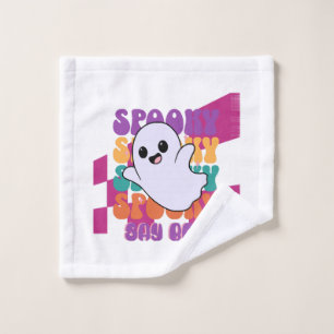 Spooky Boo Wash Cloth