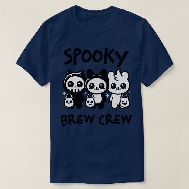 Spooky Brew Crew TShirt 1 (Design Front)