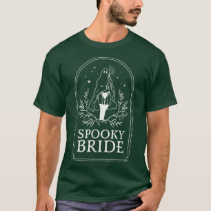 Spooky Bride Bachelorette Party Bridal Party Hallo T-Shirt