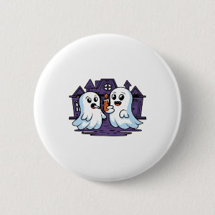 Spooky Buddies A Halloween Haunt Classic T-Shirt_1 6 Cm Round Badge