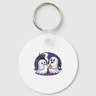 Spooky Buddies A Halloween Haunt Classic T-Shirt Key Ring