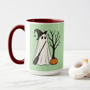 Spooky But Adorable   Cute Ghost Halloween Mug