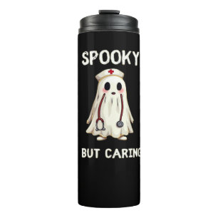 SPOOKY BUT CARING Essential T-Shirt Thermal Tumbler