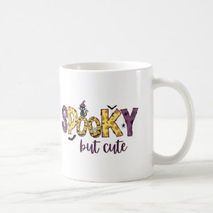 Spooky but cute doodle mug