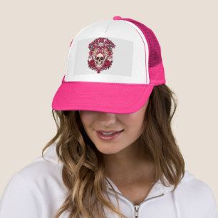 Spooky But Sweet: A Halloween Treat Trucker Hat