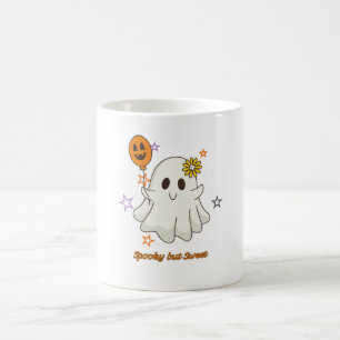 Spooky but Sweet Cute Ghost Halloween Coffee Mug