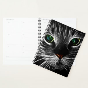 Spooky Cat Feline Soul Spirit Animal Planner