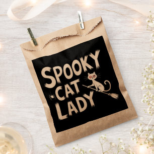 Spooky Cat Mum Spooky Cat Lady Halloween Cat Mum Favour Bag