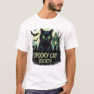 Spooky Cat Society - Halloween T-Shirt