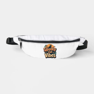 Spooky Cat Vibes Bum Bags