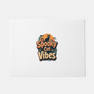Spooky Cat Vibes Doormat