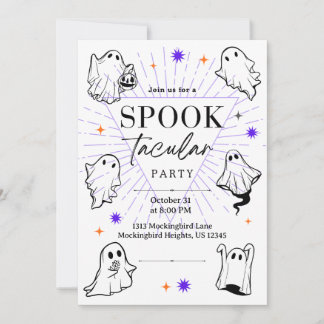 Spooky Celebration Invitation
