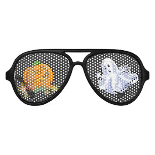 Spooky Characters Aviator Sunglasses