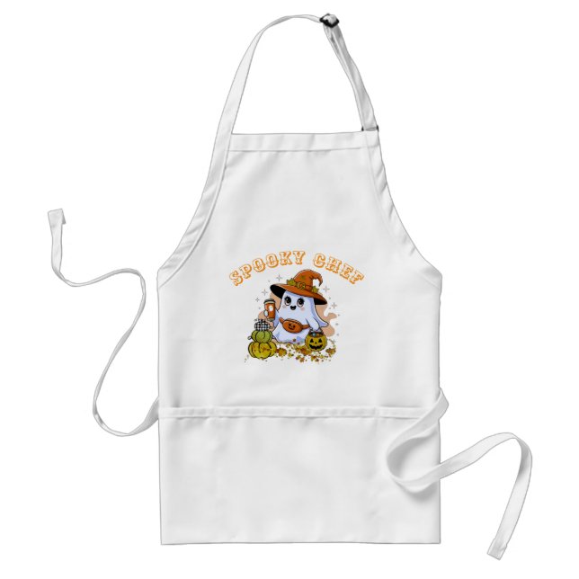 Spooky Chef  Standard Apron (Front)