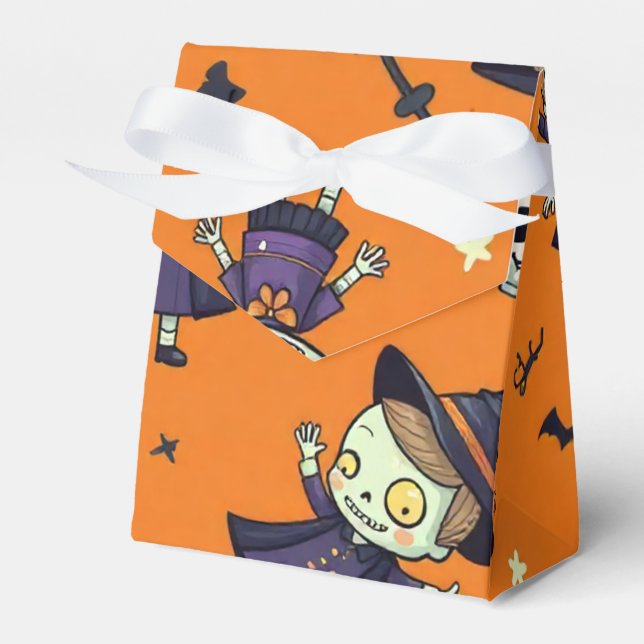 Spooky Chic Halloween Pillow - Frightfully Festive Favour Box (Front Side)