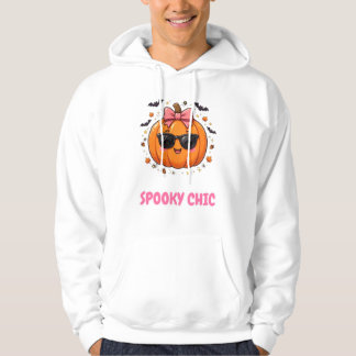 Spooky Chic Pumpkin Hoodie