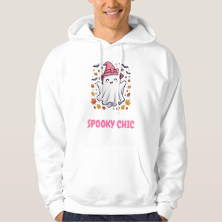 Spooky Chic Witch Ghost Hoodie