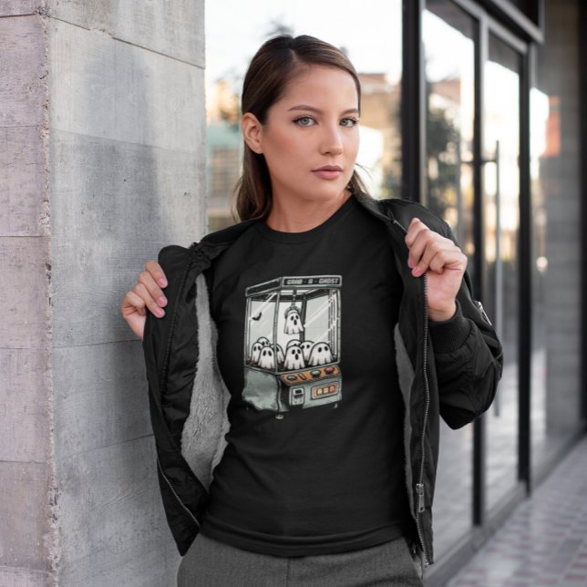 Spooky Claw Machine Ghost Grabber T-Shirt (Creator Uploaded)