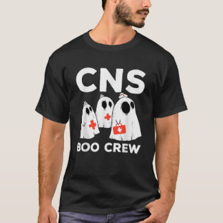 Spooky Clinical Nurse Specialist Boo Crew Hallowee T-Shirt