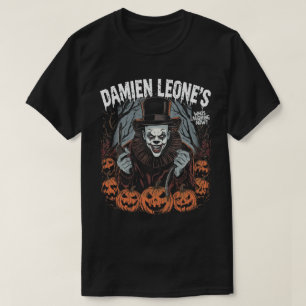 Spooky Clown Halloween Horror Design Artwork T-Shirt