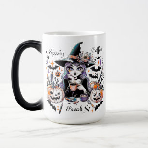 Spooky Coffee Break Halloween Witch Magic Mug