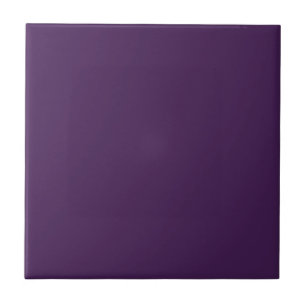 Spooky Colours - Deep Purple Ceramic Tile