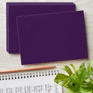 Spooky Colours - Deep Purple Envelope