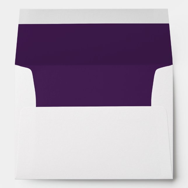 Spooky Colours - Deep Purple Interior Envelopes (Back (Bottom))