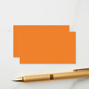 Spooky Colours - Orange Enclosure Card