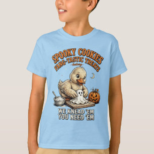 Spooky Cookies Fang-Tastic Treats Vintage Duck PNG T-Shirt