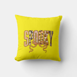 Spooky Coquette Halloween Aesthetic-66166 Cushion